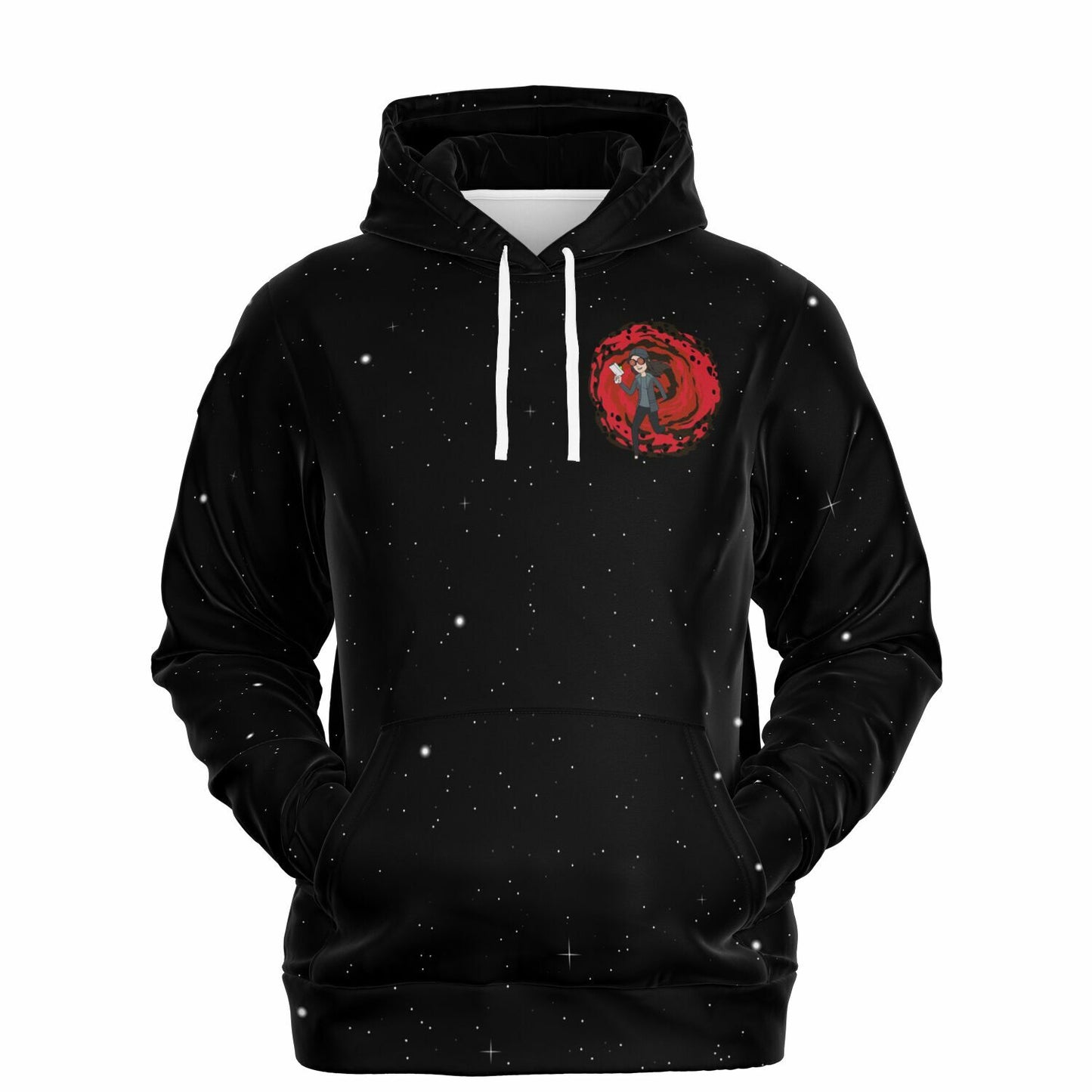 REZZ Space Mom Portal Gun Rave Hoodie