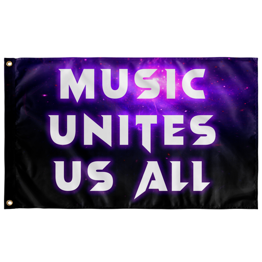 Black Galaxy Rave Flag