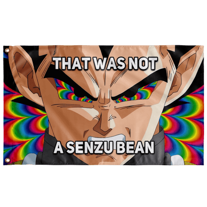 Skin Tone Angry Anime Rave Flag