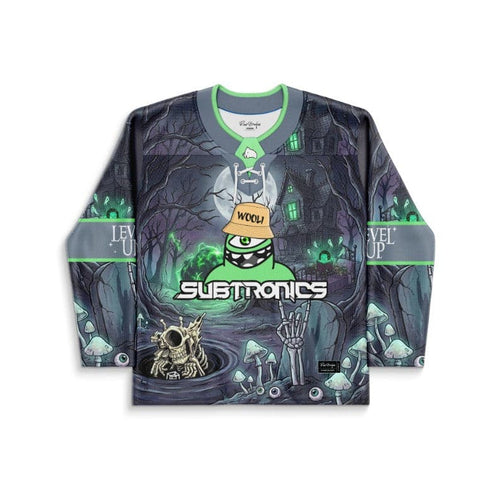 Subtronics x Sullivan King Dark Grey One Eyed Rave Hockey Jersey