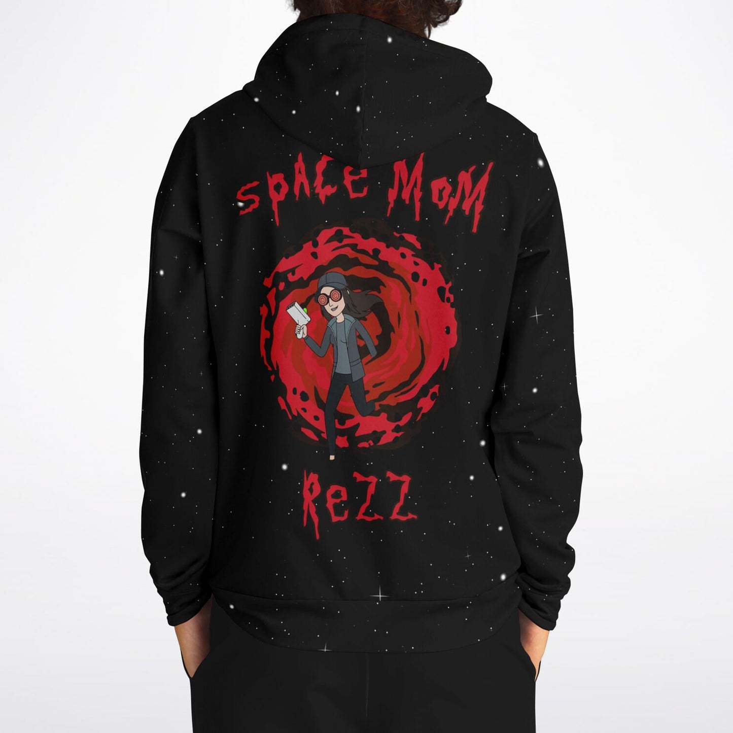 REZZ Space Mom Portal Gun Rave Hoodie