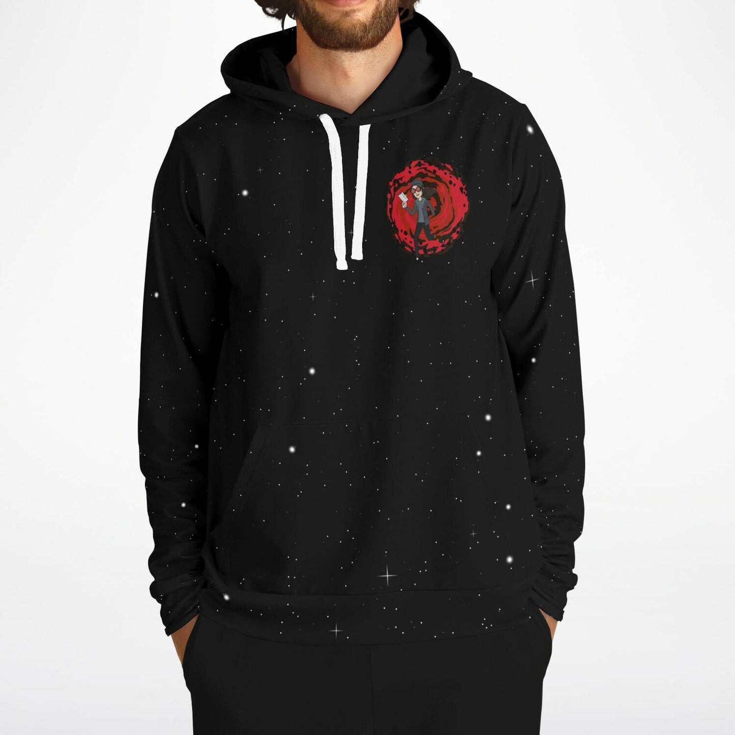 REZZ Space Mom Portal Gun Rave Hoodie