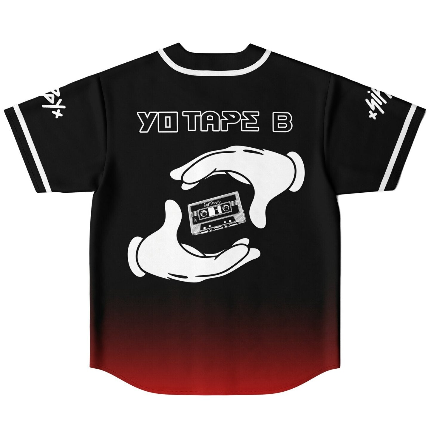 Tape B x Ganja White Night Reversible Baseball Jersey