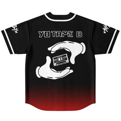 Tape B x Ganja White Night Reversible Baseball Jersey