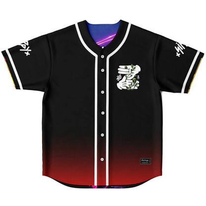 Tape B x Ganja White Night Reversible Baseball Jersey