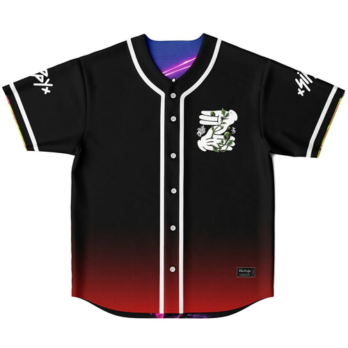 Tape B x Ganja White Night Reversible Baseball Jersey