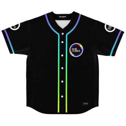 Solarstone Black Mostly Jersey Rave Baseball Jersey