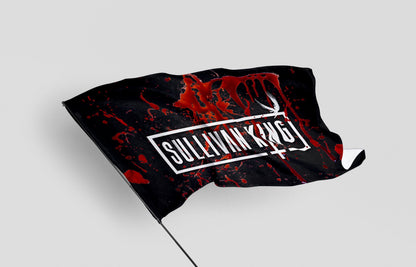 Sullivan King Black Artist Wordmark Rave Flag