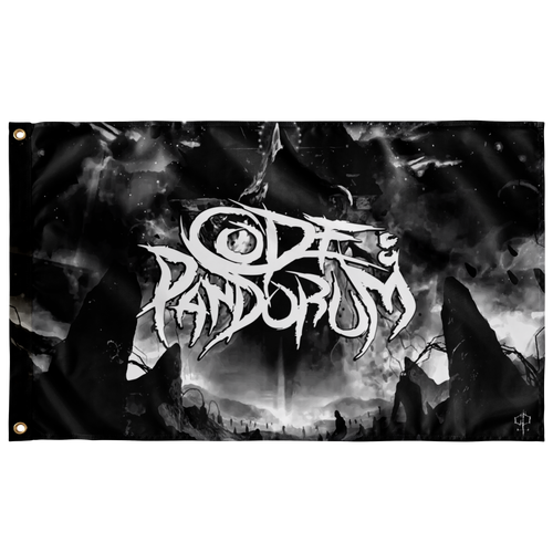 Code: Pandorum Black Gothic Band Rave Flag